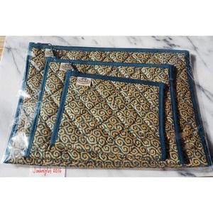 NaRaYa Set of 3 Make up Cosmetic Traveling Bags Brand New In Sealed Pack 100%